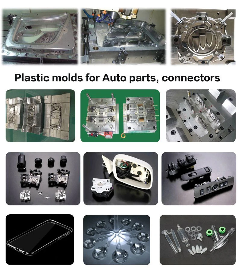 Plastic Injection Molded Parts Design Prototype Mold Maker in China