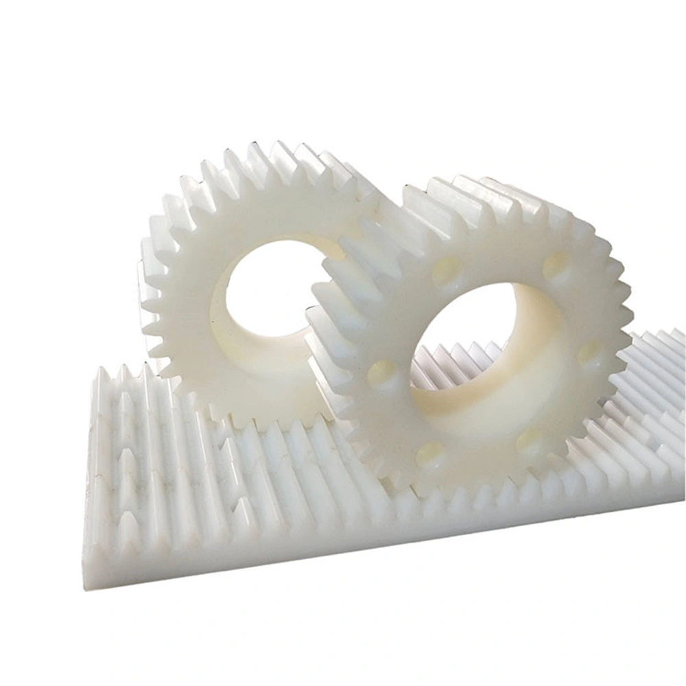 Custom Plastic/Nylon/POM/PTFE Helical Bevel Gear / Injection Mould Plastic Machine Part