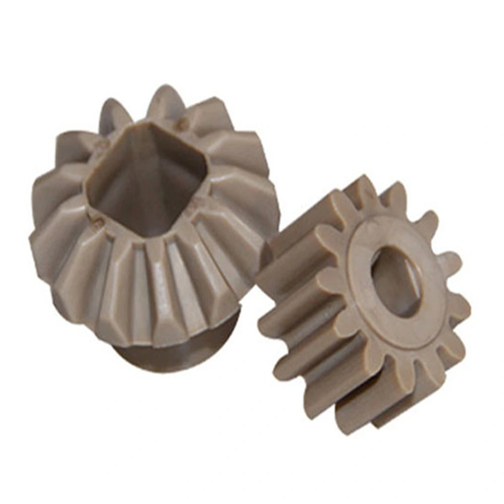 Low Friction POM Plastic Bevel Wheel Gear/Plastic Injection Mould Machine Part