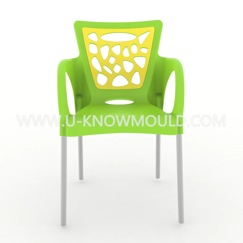 Plastic Metal Leg Chair Injection Mould Chair Mold in Taizhou