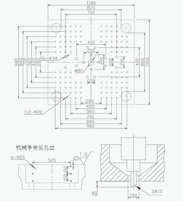 Automatic High Speed Injection Molding Machine for Plastic Fittings