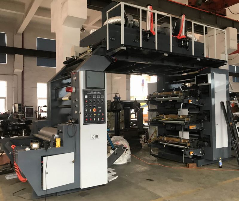 High Speed Six Color Flexo Printing Machine for Non-Woven Fabric