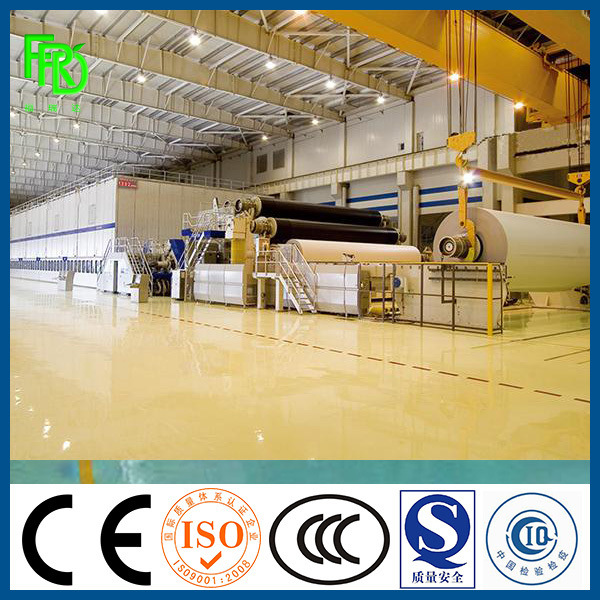 1880mm Fluting Paper Making Machine, Recycling Kraft Paper for Making Carton Box/ Testliner Fluting Paper Jumbo Roll