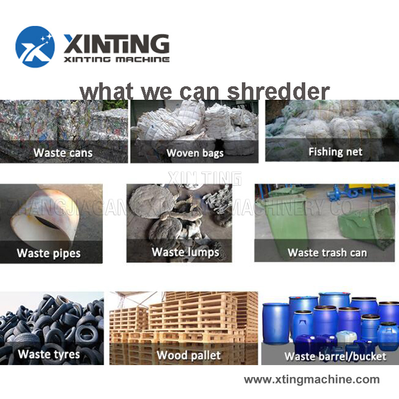 Single Shaft Shredder/Double Shaft Shredder/Plastic Shredder/HDPE Pipe Shredder