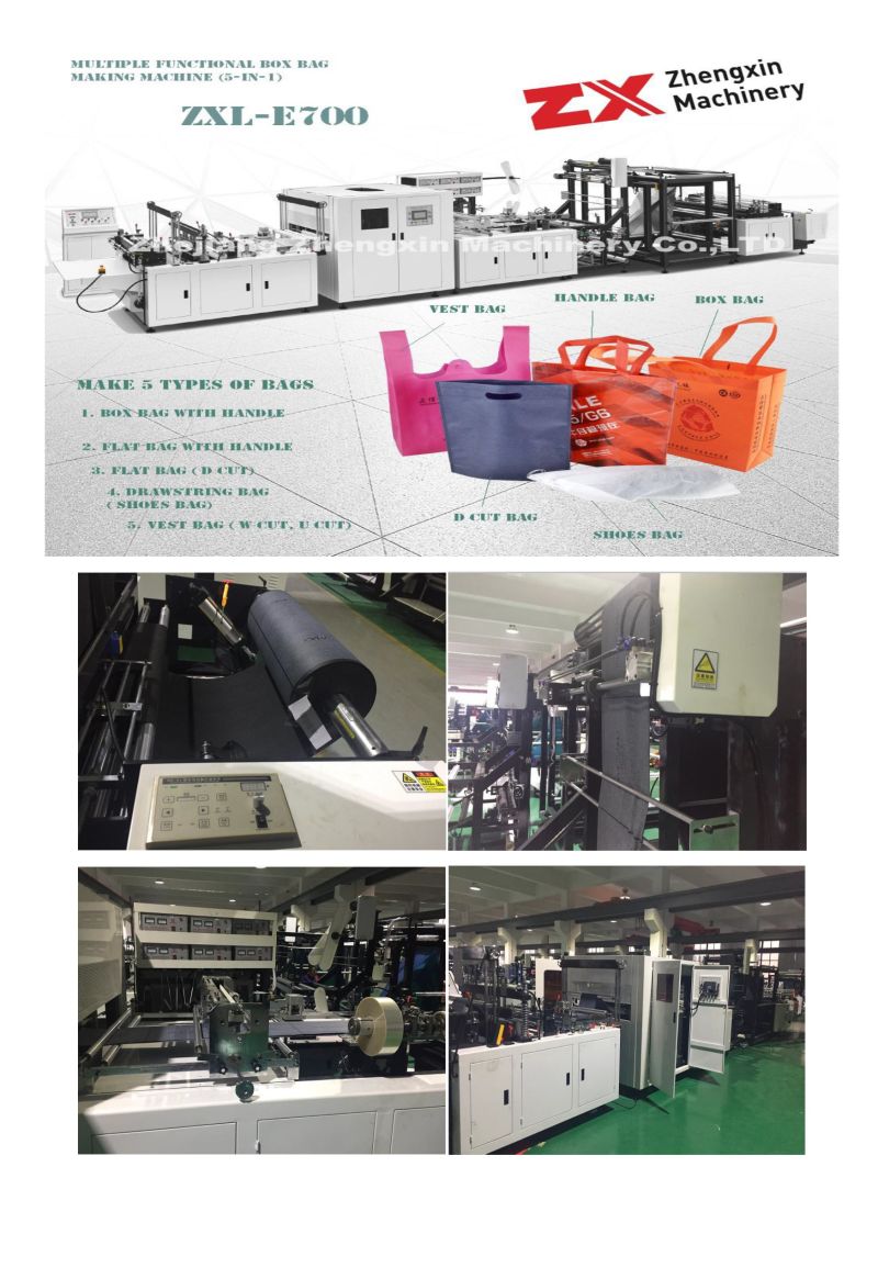 Non Woven Bag Making Machine Price (ZXL-E700)