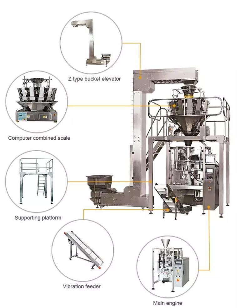 Ds-420az 1kg Nuts and Beans Packing Machine Weight Packing Machine for Coffee Beans Packing Machine