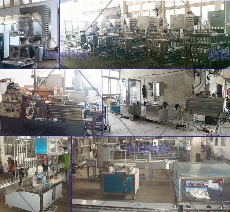 Pneumatic Plastic Film Liquid Yogurt Juice Milk Food Box/Tray /Bowl/Cup/ Container Packing Sealer Sealing Machine