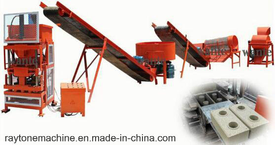 Qts2-10 Automatic Soil Block Making Machine Interlocking Clay Brick Machine