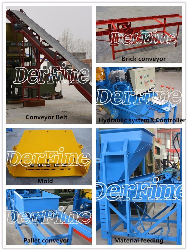 Df3-20 Interlocking Stone Making Machine / Hydraulic Colour Paver Block Machine