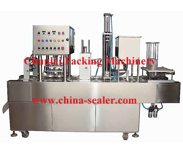 Bg60A Cheese Cup Filling and Sealing Machine