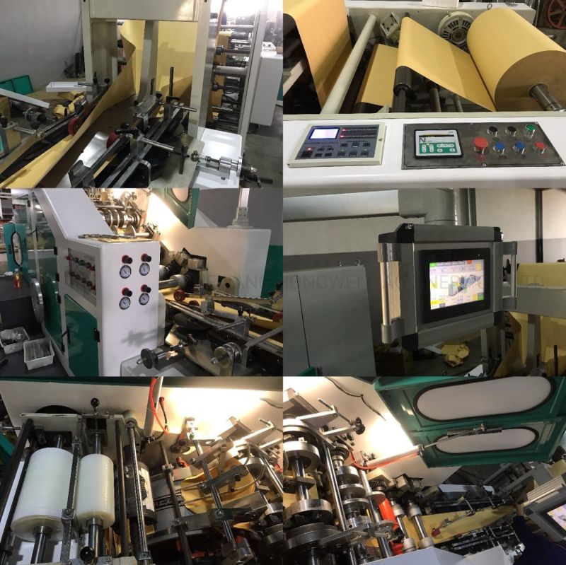 Machines to Make Paper Bags for Making Kraft Paper Bag