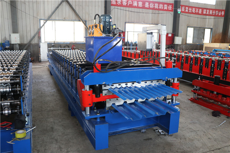 Maquina PARA Hacer Calamina Aluminum Roof Panel Machine