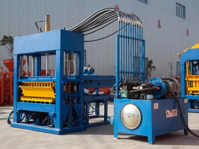 Automatic Concrete Cement Block Making Moulding Machine Qt5-15