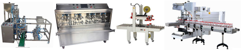 Pneumatic Plastic Film Liquid Yogurt Juice Milk Food Box/Tray /Bowl/Cup/ Container Packing Sealer Sealing Machine