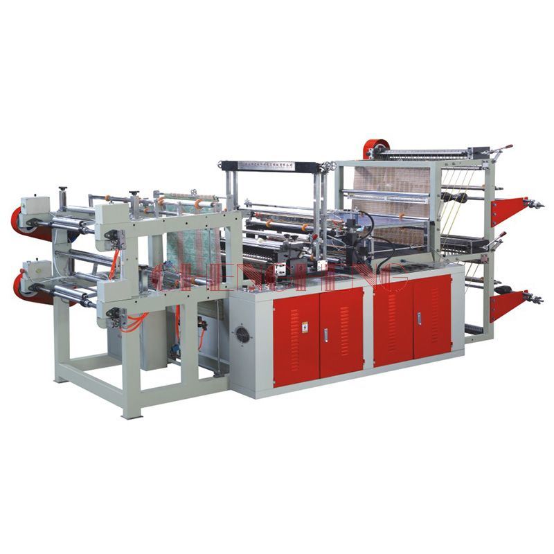 Semi Automatic PE PLA Compostable Plastic Roll Bag Making Machine