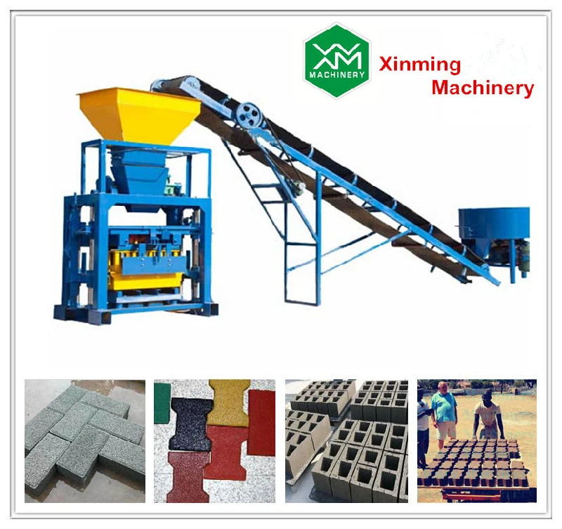 Qt40-1 Small Cement Concrete Block Making Machine for Sale