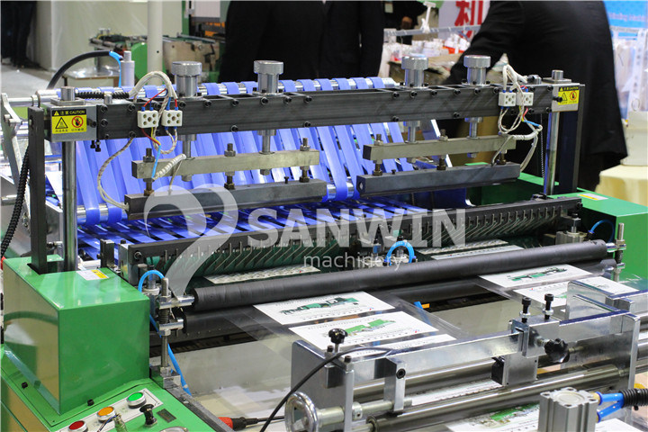 Side Sealing Plastic Cutting Bag Making Machine