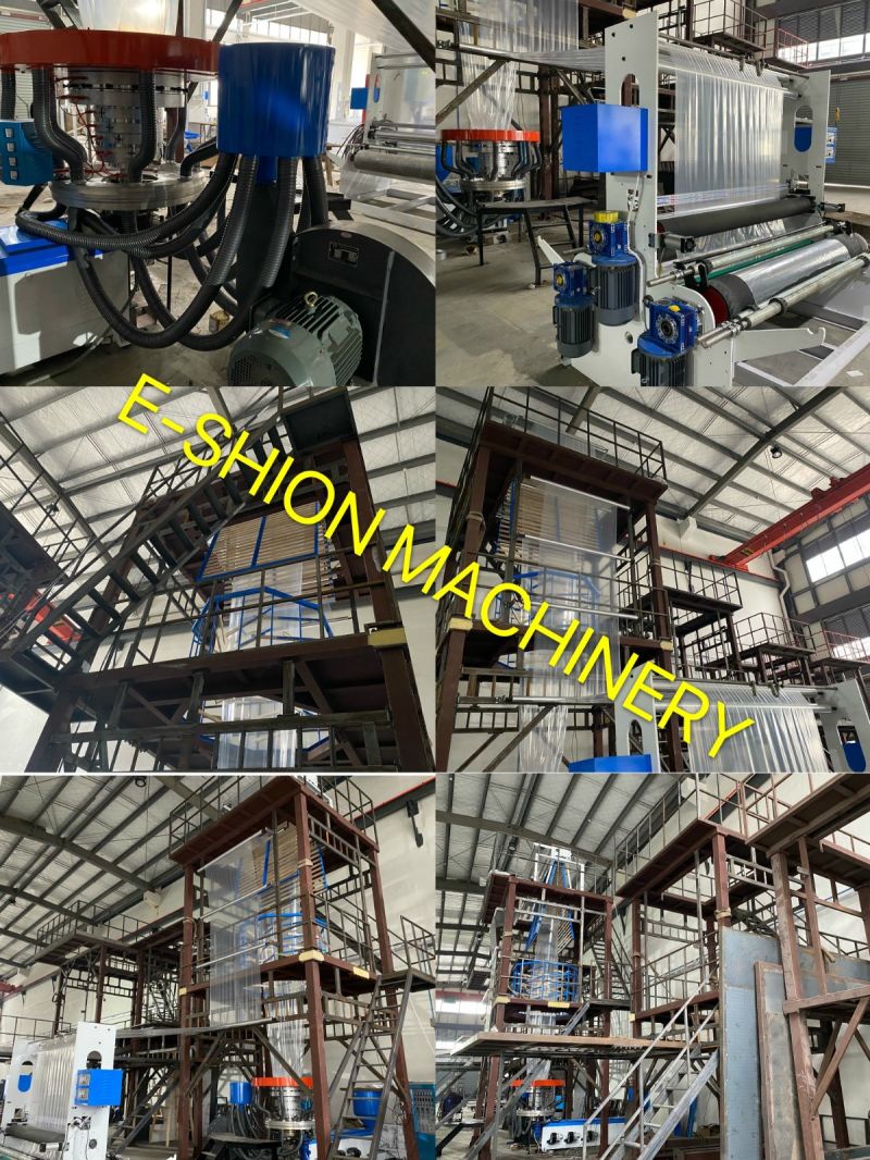 PE Packing Film Making Machine with Double Winder
