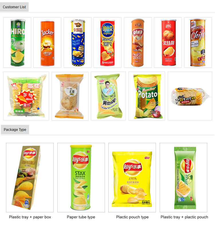 Factory Potato Chips Line Automatic Potato Chips Production Line Potato Chips Making Machine