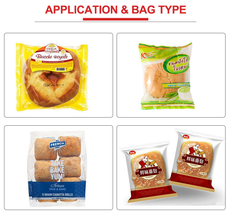 Bread Packing Machine Packing Bread Packing Machine Automatic Pillow Horizontal Bread Brownie Packing Machine