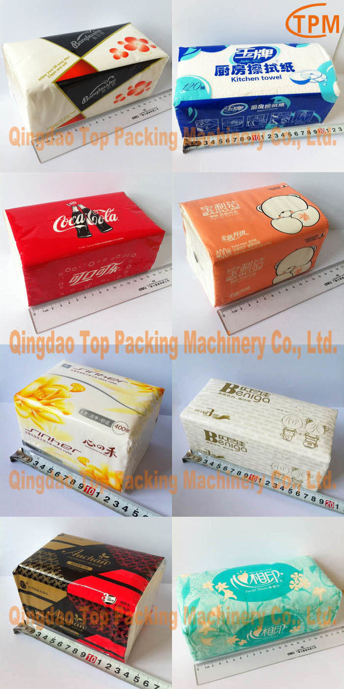 Plastic Nylon Bag Tissue Paper Packaging Machine