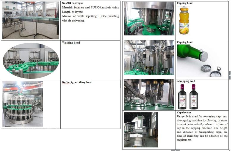 Automatic Bottle Fruit Juice Tea Filling Packing Processing Production Line