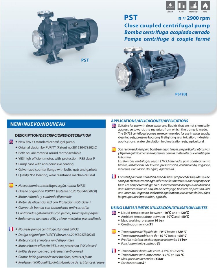 Hot-Selling Pump with Square Motor with High Pressure with CE