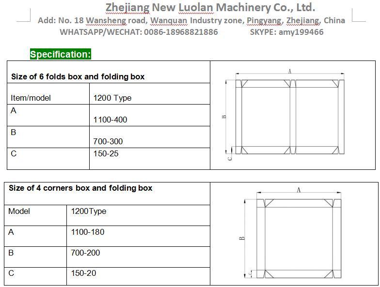 High Speed Paper Food Box Making Machine (GK-PCS)