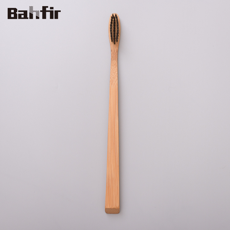 100% Biodegradable Bamboo Charcoal Toothbrush Environmental Protection Bamboo Bristles Adult Toothbrush