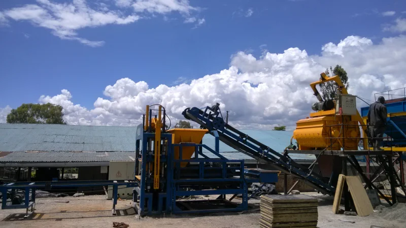 Automatic Concrete Cement Block Making Moulding Machine Qt5-15