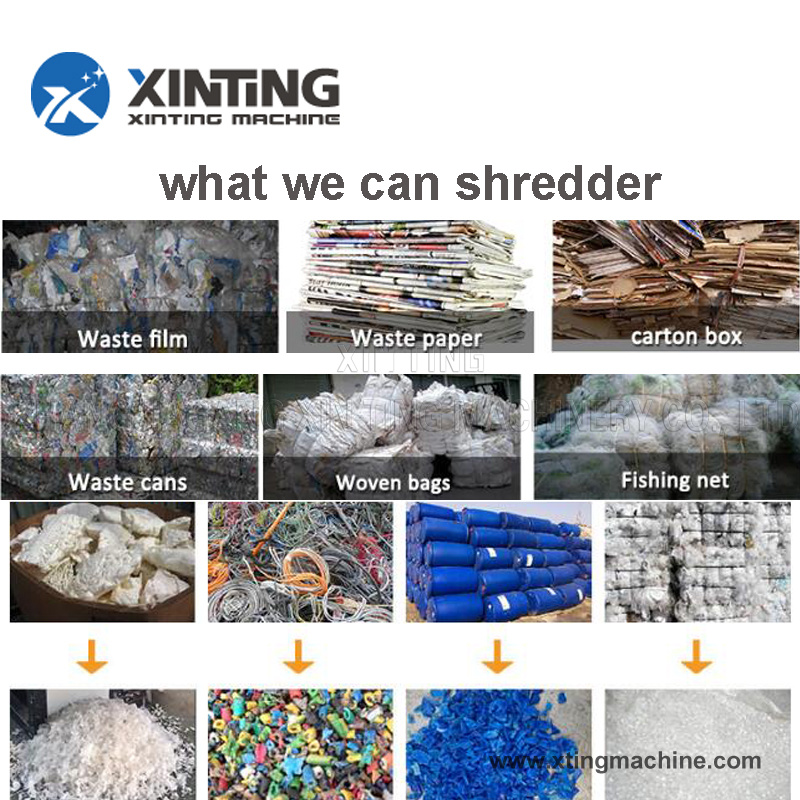 Single Shaft Shredder/Double Shaft Shredder/Plastic Shredder/HDPE Pipe Shredder