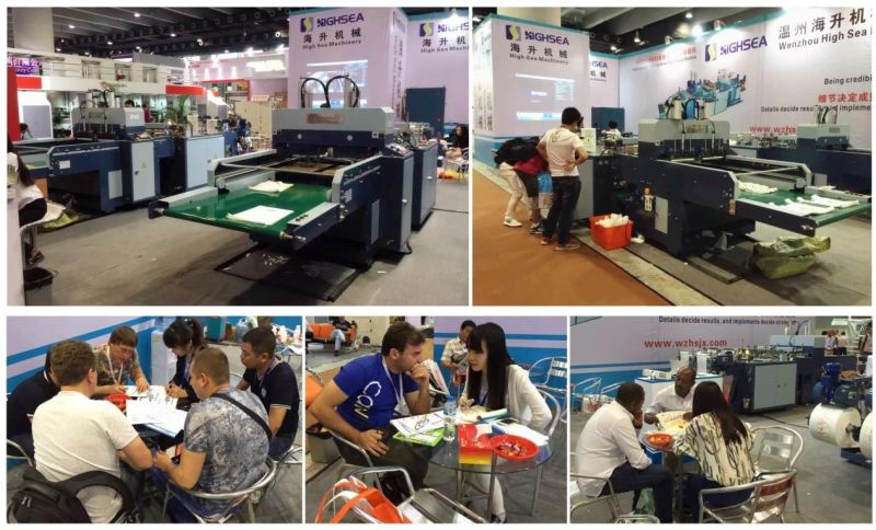 Polythene Coreless Rolling Garbage Flat Plastic Bag on Roll Garbage Plastic Bag Making Machine