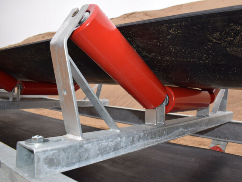 Plain Roller Carrying Roller Carrying Roller for Trough Belt Conveyor