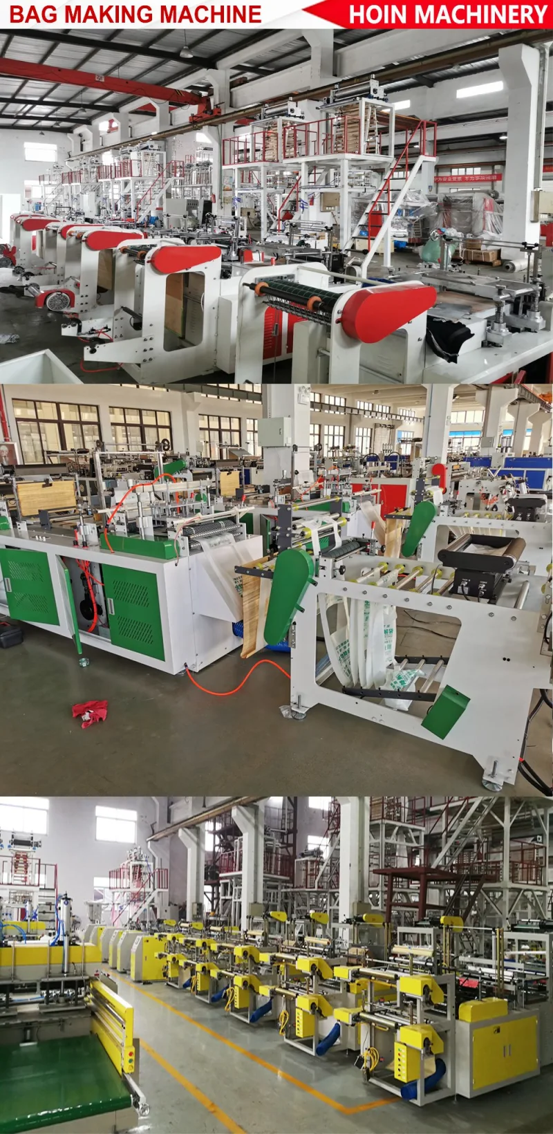 Two Lines T-Shirt Bag Making Machine