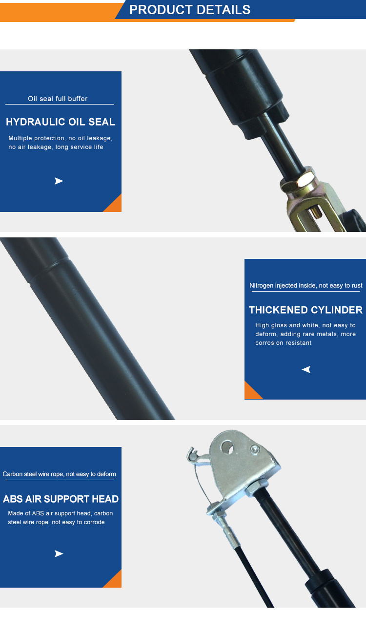 Adjustable and Lockable Gas Spring for Furniture and Automotive