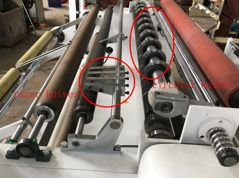 Automatic Aluminium Foil Slitting Machine Slitter Rewinder