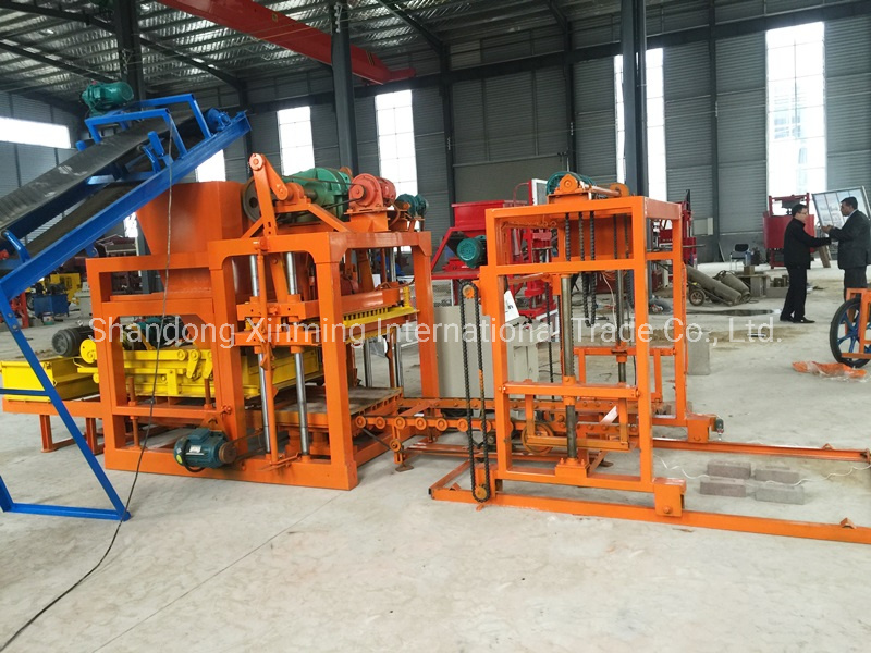 New Design Qt4-25 Brick Block Making Machine with Cycle Making Machine