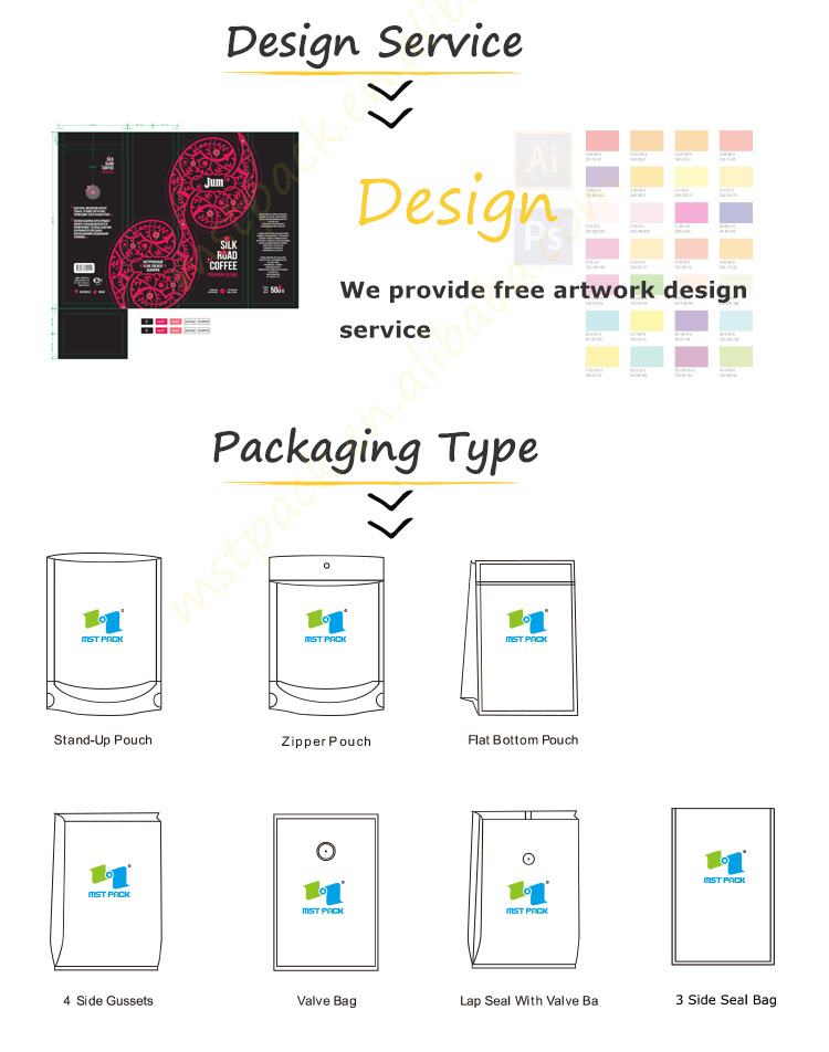 Custom Logo Plastic Snack Bag Stand up Ziplock Bath Salt Pouch