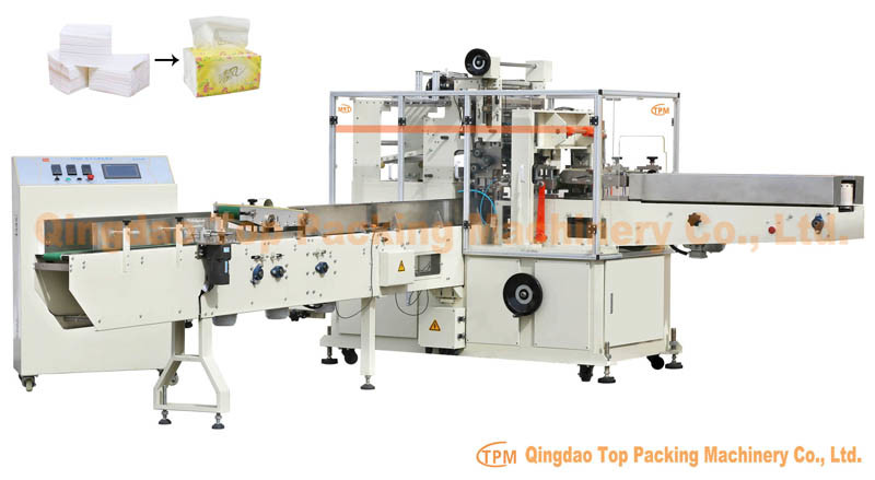 Automatic Nylon Bags Wrapping Tissue Paper Packing Machine