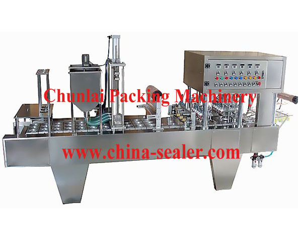 Bg60A Cheese Cup Filling and Sealing Machine