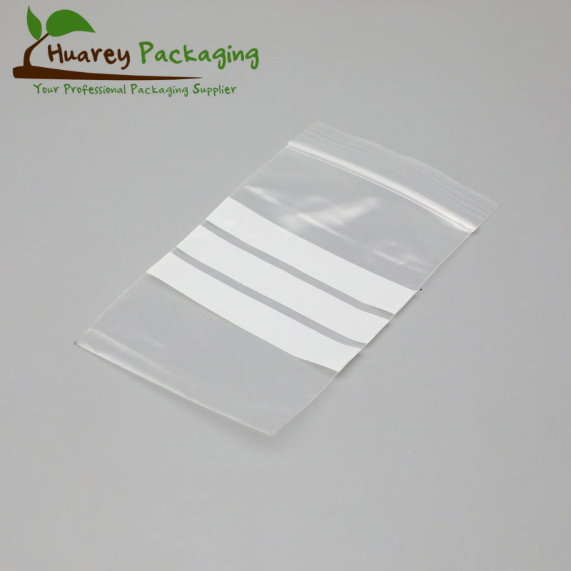 Clear Plastic Zipper Bags with Handle Logo and Zipper Lock Plastic PE Zipper Bags From China