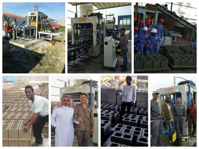 Automatic Block Making Machine|Concrete Block Machine|Paver Block Making Machine (QT4-15)