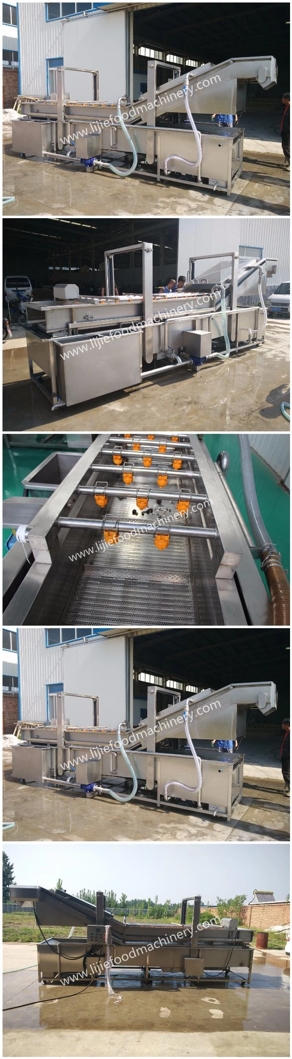 Okra Bubble Washing Machine Kidney Bean Washing Machine