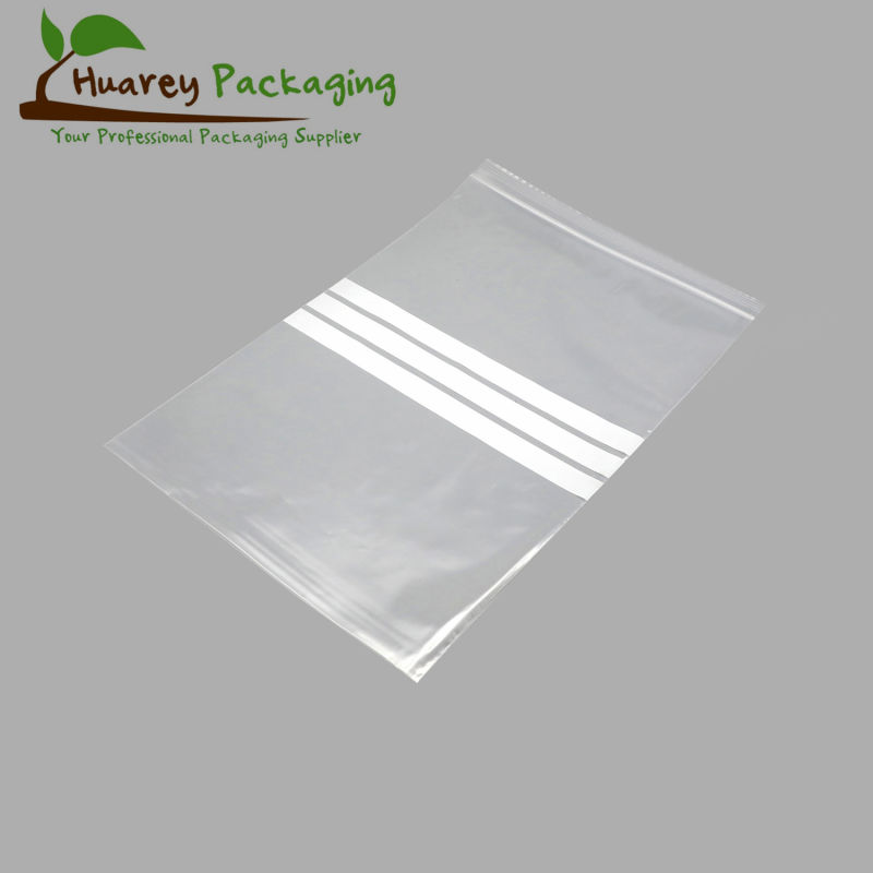 Clear Plastic Zipper Bags with Handle Logo and Zipper Lock Plastic PE Zipper Bags From China