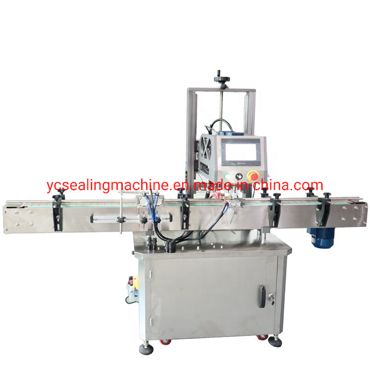 Automatic Linear Type Bottle Capping Capper Machine for Plastic