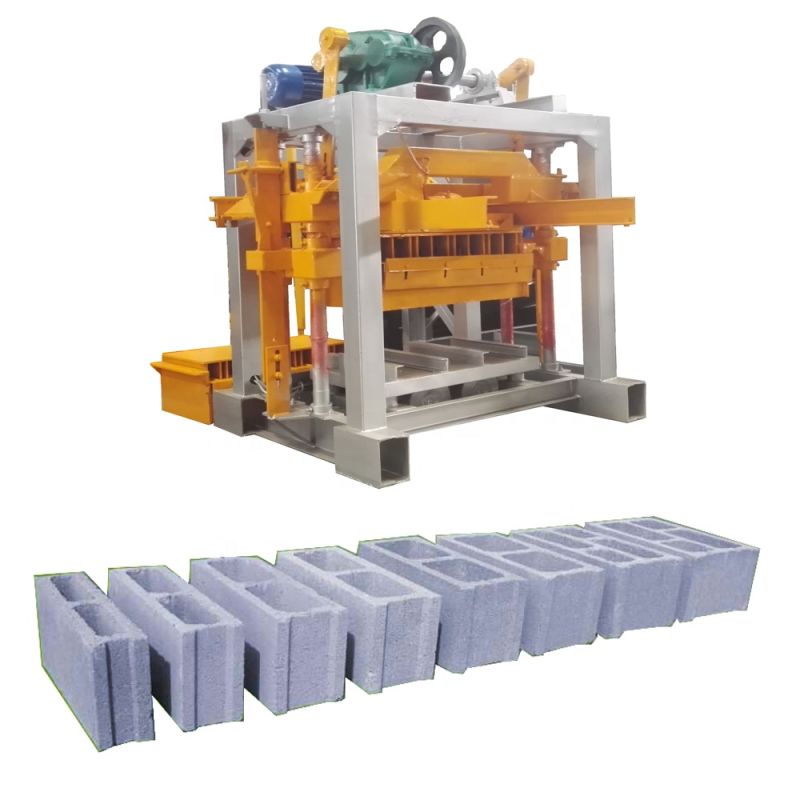 Building Materials Brick Making Machine Concrete Block Machinery&#160; for Small Business