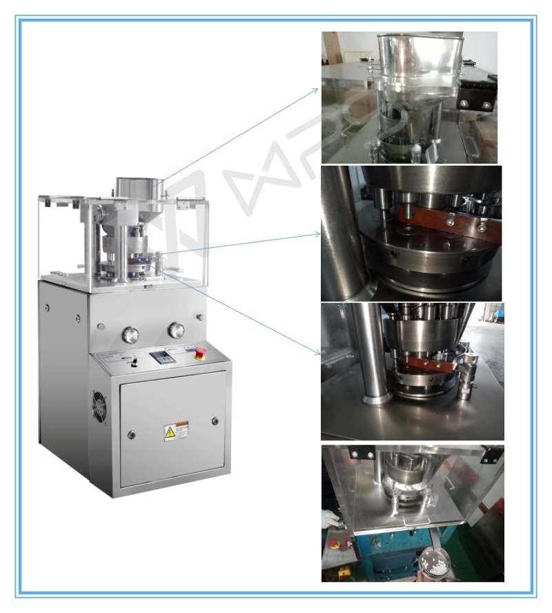 Zp-7 Manufacturing Pharmaceutical Rotary Tablet Making Machinery of Pill Press