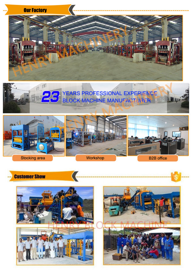 Qmr2-45 Concrete Cement Hollow Block Making Machine for Small Business