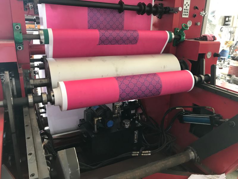 High Speed Six Color Flexo Printing Machine for Non-Woven Fabric