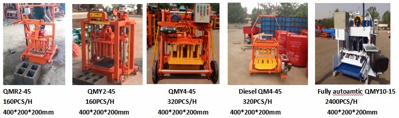 Manufacturer Manual Control Small Used Brick Making Machine for Sale